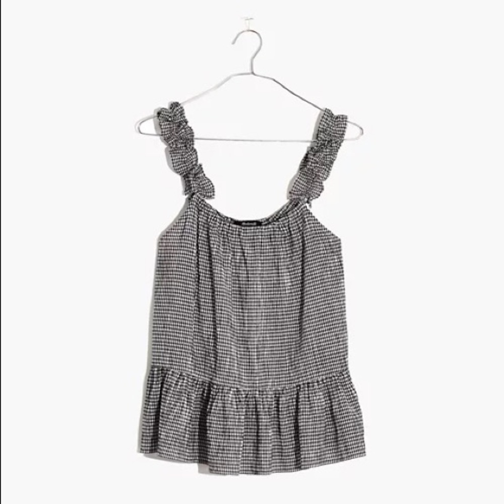 Madewell Ruffle Strap Cami Top